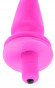Розовая анальная вибропробка Vibrating Butt Plug - 14,5 см. Розовая анальная вибропробка Vibrating Butt Plug - 14,5 см.