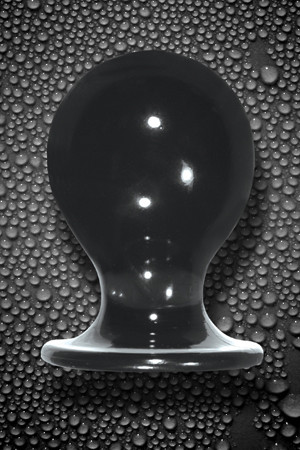 Средняя темно-серая анальная пробка ORBITE Средняя темно-серая анальная пробка ORBITE