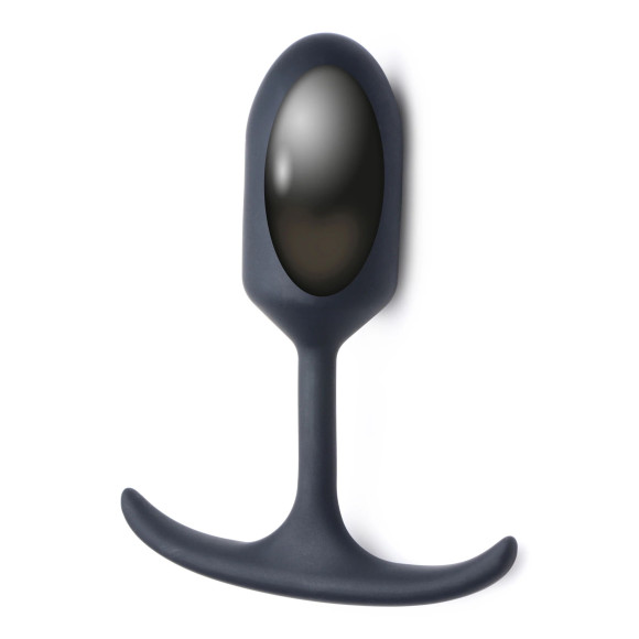 Черная анальная пробка с утяжелением Premium Silicone Weighted Anal Plug Medium - 14 см. Черная анальная пробка с утяжелением Premium Silicone Weighted Anal Plug Medium - 14 см.