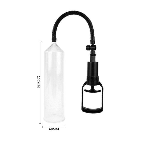 Поршневая мужская помпа с насадкой Поршневая мужская помпа с насадкой