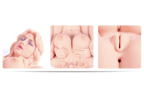 Телесный мастурбатор Victoria с двойным слоем материала Телесный мастурбатор Victoria с двойным слоем материала