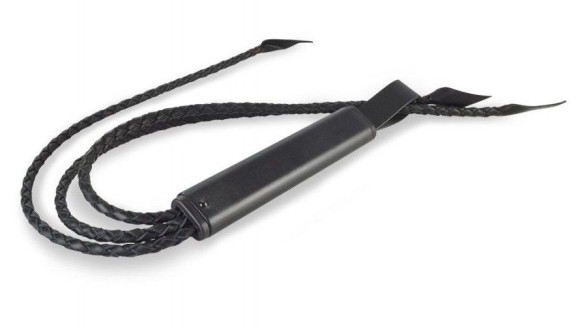 Черная кожаная плеть Элегант Черная кожаная плеть Элегант