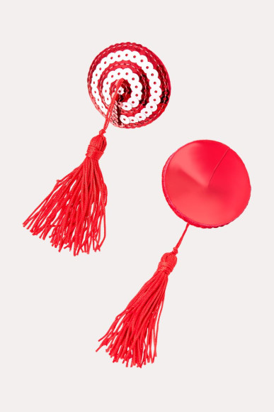 Круглые пэстис с кисточками Круглые пэстис с кисточками