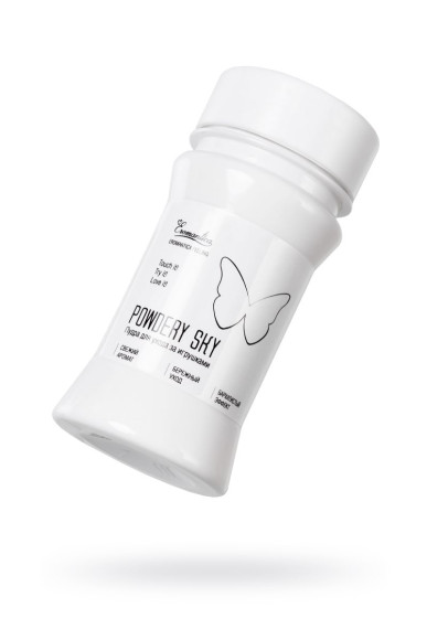 Пудра для ухода за игрушками Powdery Sky с ароматом мяты - 40 гр. Пудра для ухода за игрушками Powdery Sky с ароматом мяты - 40 гр.