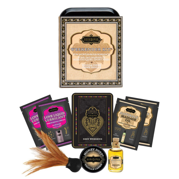 Эротический набор Weekender Kit Vanilla Creme Эротический набор Weekender Kit Vanilla Creme
