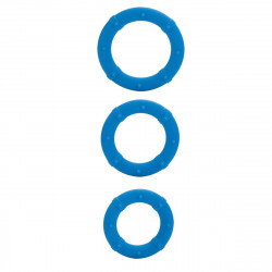 Набор из трех голубых эрекционных колец Posh Love Rings Набор из трех голубых эрекционных колец Posh Love Rings