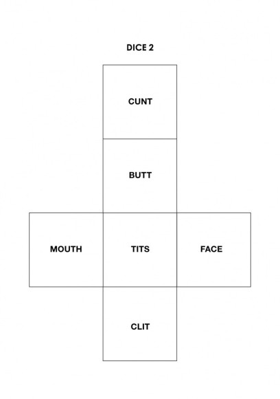 Золотистые игральные кубики Kink Dice Золотистые игральные кубики Kink Dice