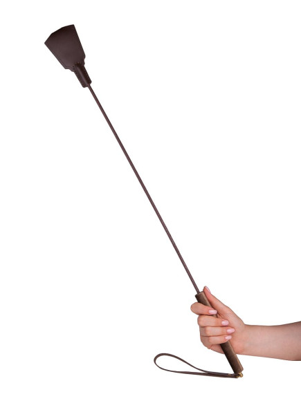 Темно-коричневый стек Готика с петлей - 77 см. Темно-коричневый стек Готика с петлей - 77 см.