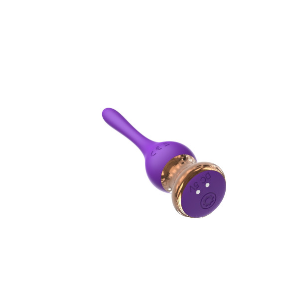 Фиолетовый вибромассажер Nipple Vibrator - 14,5 см. Фиолетовый вибромассажер Nipple Vibrator - 14,5 см.