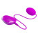 Лиловое виброяйцо с удобным пультом управления вибрацией Лиловое виброяйцо с удобным пультом управления вибрацией