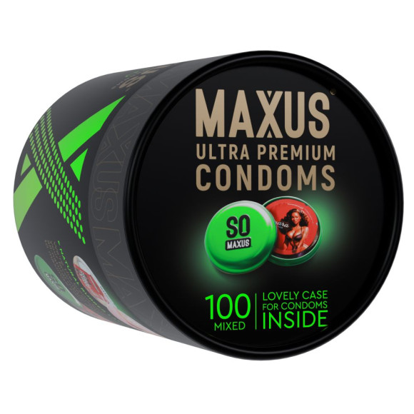 Презервативы MAXUS Mixed - 100 шт.