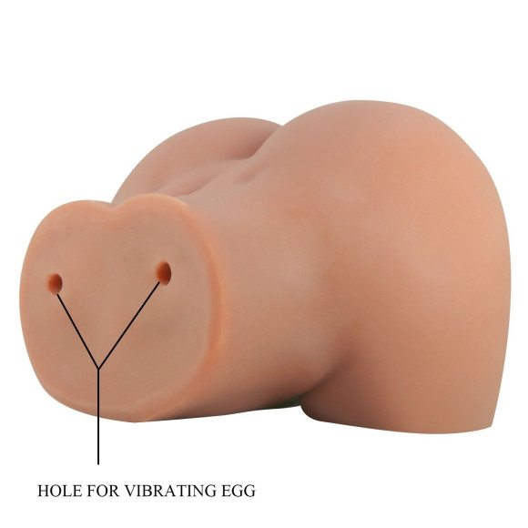 Карамельный мастурбатор-полуторс Mila с вибрацией Карамельный мастурбатор-полуторс Mila с вибрацией