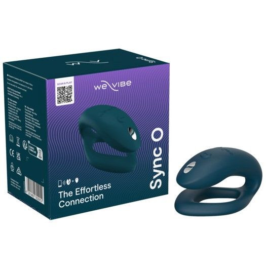 Темно-зеленый вибратор для пар We-Vibe Sync O Темно-зеленый вибратор для пар We-Vibe Sync O