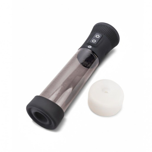 Черная автоматическая вакуумная помпа Pink Vibe с 2 уплотнительными кольцами Черная автоматическая вакуумная помпа Pink Vibe с 2 уплотнительными кольцами