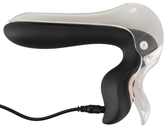 Вагинальный расширитель Vibrating Speculum с вибрацией и подсветкой Вагинальный расширитель Vibrating Speculum с вибрацией и подсветкой