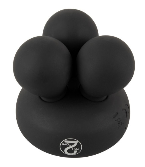 Черный мини-массажер с подогревом Cupa Warming Черный мини-массажер с подогревом Cupa Warming