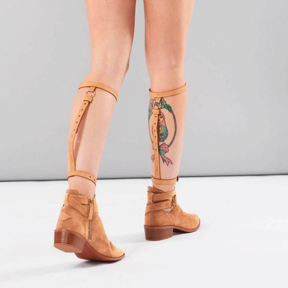 Изысканные коричневые подтяжки Bijoux Indiscrets Изысканные коричневые подтяжки Bijoux Indiscrets