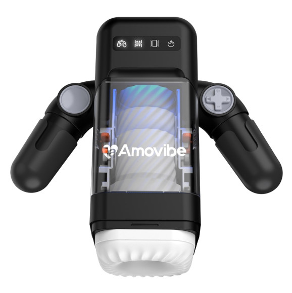 Черный инновационный робот-мастурбатор Game Cup Черный инновационный робот-мастурбатор Game Cup