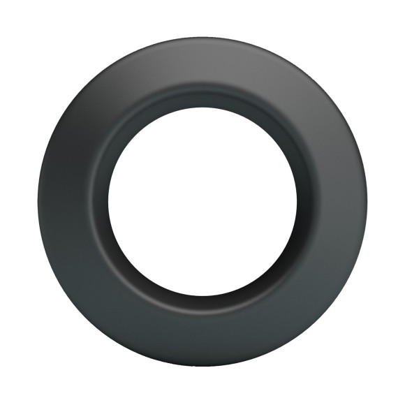 Черное эрекционное кольцо Brodan