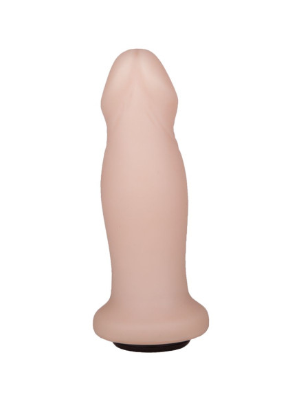 Анальный фаллоимитатор телесного цвета с ярко выраженной головкой - 14 см. Анальный фаллоимитатор телесного цвета с ярко выраженной головкой - 14 см.