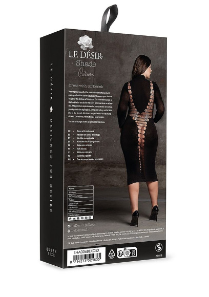 Облегающее длинное платье Carme с пикантной спинкой Облегающее длинное платье Carme с пикантной спинкой