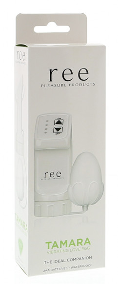 Белое виброяйцо Tamara Белое виброяйцо Tamara