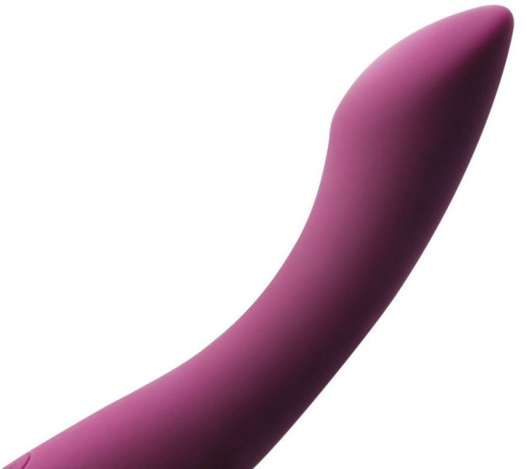 Сливовый изогнутый вибратор Amy 2 - 17,4 см. Сливовый изогнутый вибратор Amy 2 - 17,4 см.