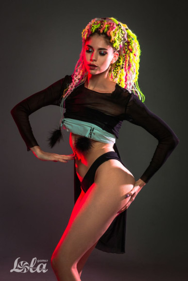 Зажимы на соски с черным пухом Euphoric Зажимы на соски с черным пухом Euphoric