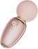 Нежно-розовый мини-вибратор с функцией нагрева Ava