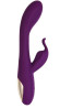 Фиолетовый вибратор-кролик G-Spotter - 19,5 см. Фиолетовый вибратор-кролик G-Spotter - 19,5 см.