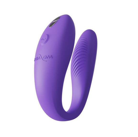Фиолетовый вибромассажер для пар We-Vibe Sync Go Фиолетовый вибромассажер для пар We-Vibe Sync Go