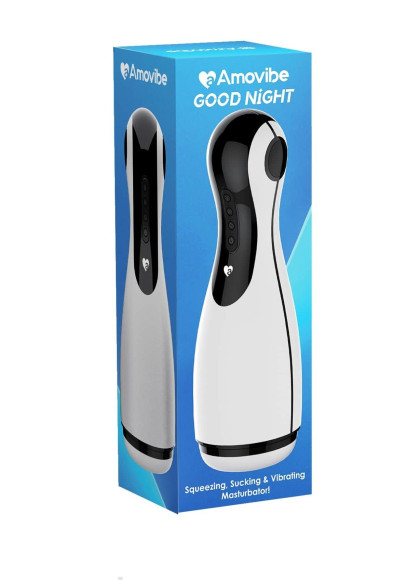 Белый инновационный мастурбатор Good night с имитацией орального секса Белый инновационный мастурбатор Good night с имитацией орального секса