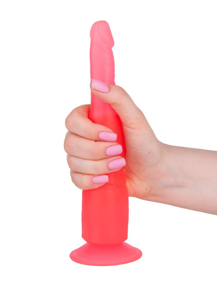 Фаллообразный плаг на присоске - 18,5 см. Фаллообразный плаг на присоске - 18,5 см.