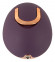 Фиолетовый вращающийся массажёр для вульвы Rotating Vulva Massager