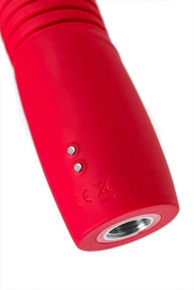 Красный пульсатор Gravity со съемной присоской - 25,9 см. Красный пульсатор Gravity со съемной присоской - 25,9 см.