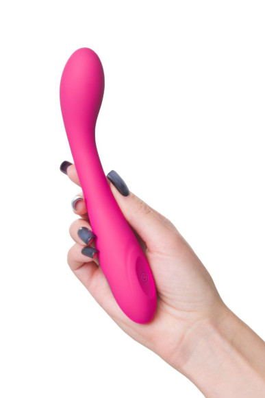 Ярко-розовый стимулятор G-точки G-Stalker - 19,5 см. Ярко-розовый стимулятор G-точки G-Stalker - 19,5 см.