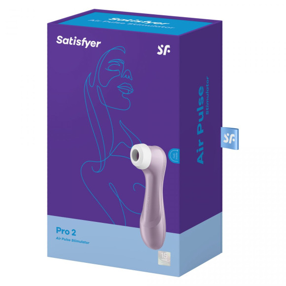 Сиреневый вакуум-волновой клиторальный стимулятор Satisfyer Pro 2 Сиреневый вакуум-волновой клиторальный стимулятор Satisfyer Pro 2
