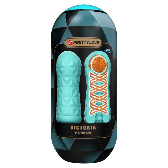 Аквамариновый мастурбатор Victoria Аквамариновый мастурбатор Victoria