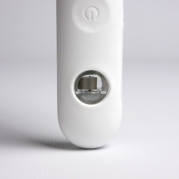 Белое эрекционное виброкольцо с пультом ДУ Белое эрекционное виброкольцо с пультом ДУ