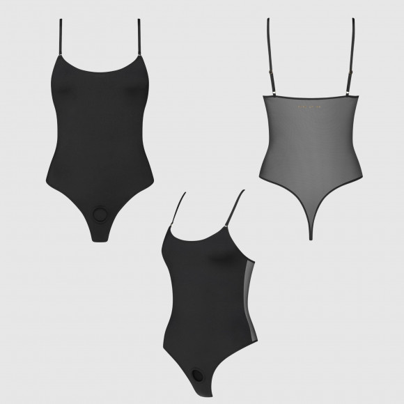 Боди для фиксации насадок Strap-on-me Harness Body Signature - size L Боди для фиксации насадок Strap-on-me Harness Body Signature - size L