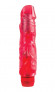 Красный вибратор JUICY JEWELS - 16 см.