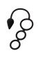 Тройное эрекционное кольцо с анальным хвостом Drop S-size Тройное эрекционное кольцо с анальным хвостом Drop S-size
