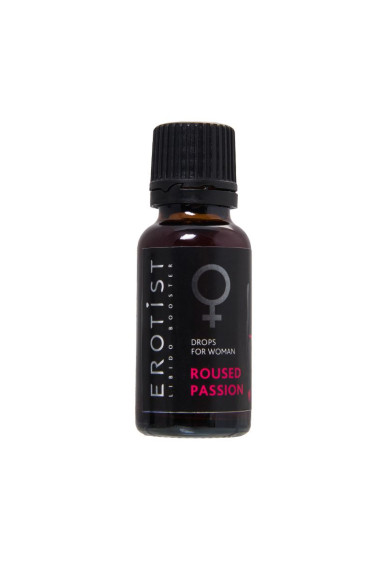 Возбуждающие капли для женщин Erotist ROUSED PASSION - 20 мл. Возбуждающие капли для женщин Erotist ROUSED PASSION - 20 мл.