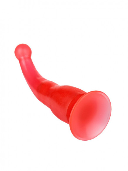 Массажер-стимулятор точки G/простаты на присоске розового цвета - 19,5 см. Массажер-стимулятор точки G/простаты на присоске розового цвета - 19,5 см.