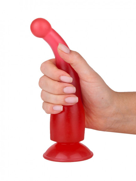 Массажер-стимулятор точки G/простаты на присоске розового цвета - 19,5 см. Массажер-стимулятор точки G/простаты на присоске розового цвета - 19,5 см.