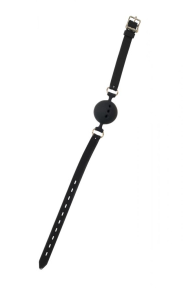 Черный кляп-шарик Charmer M Черный кляп-шарик Charmer M