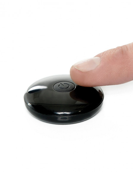 Кофейный перезаряжаемый фаллопротез 10  Hollow Strap-on with Remote - 21,6 см.