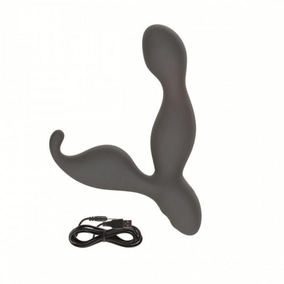 Серый вибромассажер Lust BY JOPEN L12 