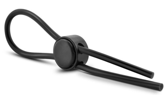 Черное силиконовое лассо на пенис SILICONE LOOP COCK RING Черное силиконовое лассо на пенис SILICONE LOOP COCK RING