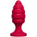 Красная анальная пробка The Blast - 11,9 см. Красная анальная пробка The Blast - 11,9 см.